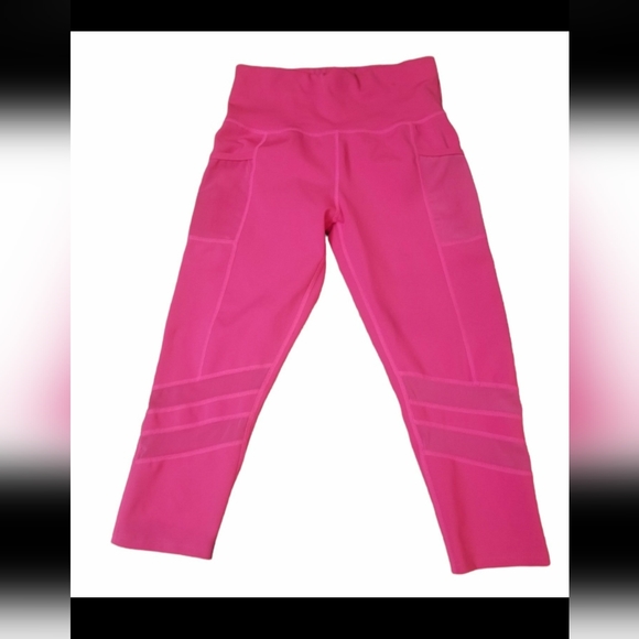 RAG Pants & Jumpsuits Rag Yoga Pants Pink Fancy Details Stretchy M